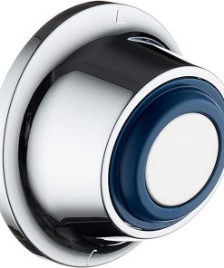 Magnetic Docking Go-Anywhere Wall Bracket for Magneton Hand Shower & Combo Systems – Instant & Secure Tool Free Mount on Any Bath Tile, Tub, Glass Door Surface – Top American Brand – Chrome Finish