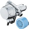 Skin & Hair – World’s Most Advanced Shower Filter for Combos with ON/OFF Filtration Modes, Instant Cartridge Reload, Built-in Water Diverter, Stay-Clean Enriched KDF Cartridge/Satin Nickel 3