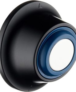Magnetic Docking Go-Anywhere Wall Bracket for Magneton Hand Shower & Combo Systems – Instant & Secure Tool Free Mount on Any Bath Tile, Tub, Glass Door Surface – Top American Brand – Matte Black