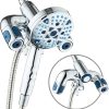 Magnetic Docking Go-Anywhere Wall Bracket for Magneton Hand Shower & Combo Systems – Instant & Secure Tool Free Mount on Any Bath Tile, Tub, Glass Door Surface – Top American Brand – Chrome Finish 3