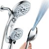 AquaCare® AquaCare As-Seen-On-TV High Pressure Handheld/Rain 80-mode 3-way Shower Head Combo with Adjustable Arm – Anti-clog Nozzles, Tub & Pet Power Wash, 6 ft. Hose, ORB Bronze Finish 3
