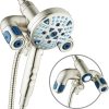 Skin & Hair – World’s Most Advanced Shower Filter for Fixed or Handheld Shower Heads with ON/OFF Filtration Modes, Instant Cartridge Reload & Stay-Clean Enriched KDF Cartridge/Chrome Finish 3